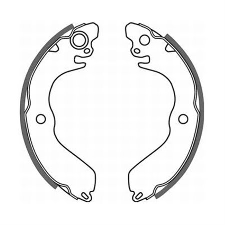 C05031ABE Brake Shoe Set ABE