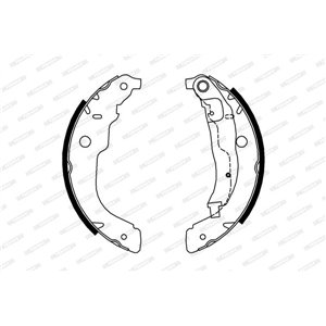 FSB694 Brake Shoe Set FERODO - Top1autovaruosad