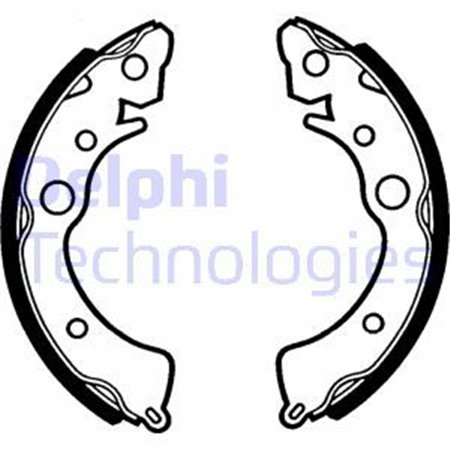 LS1288 Brake Shoe Set DELPHI