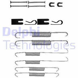 LY1394 Lisävarustesarja, jarrukengät DELPHI - Top1autovaruosad