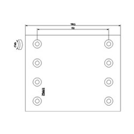 1990210 Brake Lining Kit, drum brake TEXTAR