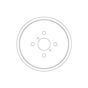 DB4551 Brake Drum TRW - Top1autovaruosad