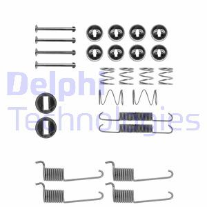 LY1196 Комплектующие, тормозная колодка DELPHI - Top1autovaruosad