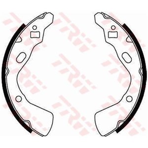 GS8519 Brake Shoe Set TRW - Top1autovaruosad