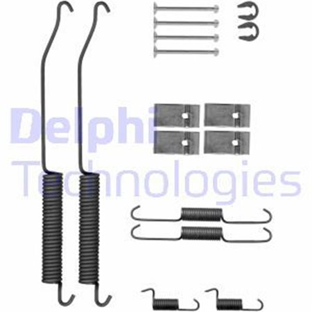 LY1420 Комплектующие, тормозная колодка DELPHI