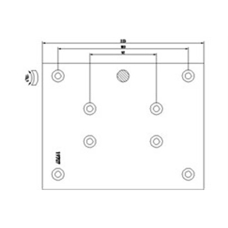 1970714 Brake Lining Kit, drum brake TEXTAR