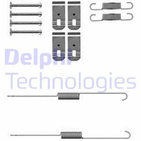 LY1382 Accessory Kit, brake shoes DELPHI