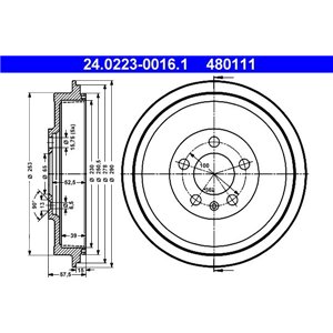 24.0223-0016.1  Piduritrummel ATE 