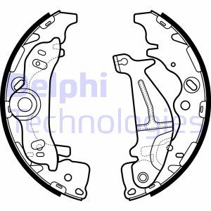 LS2138 Brake Shoe Set DELPHI - Top1autovaruosad