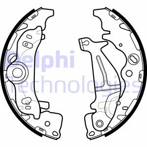 LS2138 Piduriklotside komplekt DELPHI - Top1autovaruosad