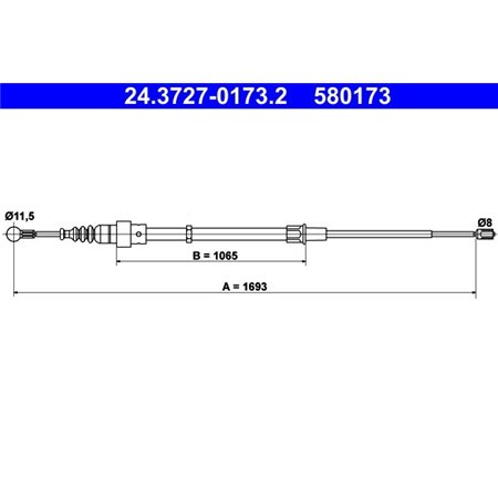 24.3727-0173.2 Tross,seisupidur ATE