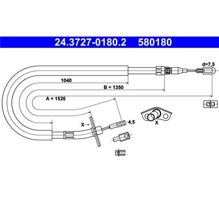 24.3727-0180.2 Tross,seisupidur ATE