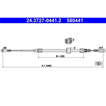 24.3727-0441.2 Tross,seisupidur ATE