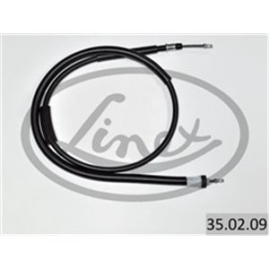 LIN35 02 09  Handbrake cable LINEX  - Top1autovaruosad