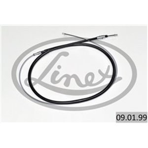 LIN09 01 99  Handbrake cable LINEX  - Top1autovaruosad