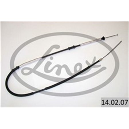 LIN14.02.07  Handbrake cable LINEX 