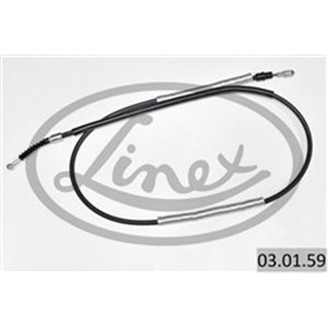 LIN03 01 59  Handbrake cable LINEX  - Top1autovaruosad