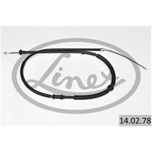 14.02.78 Cable Pull, parking brake LINEX - Top1autovaruosad