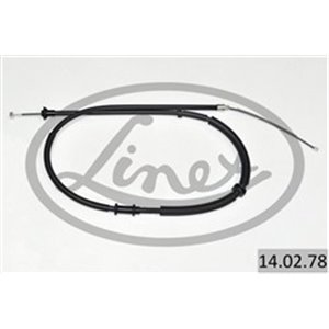 LIN14 02 78 Handbromskabel LINEX - Top1autovaruosad