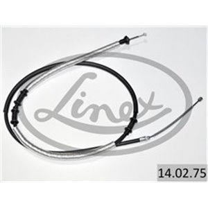 LIN14.02.75  Handbrake cable LINEX 
