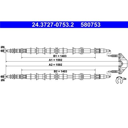 24.3727-0753.2 Tross,seisupidur ATE