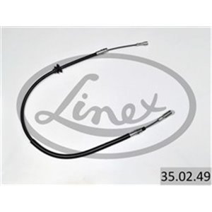 LIN35 02 49  Handbrake cable LINEX  - Top1autovaruosad