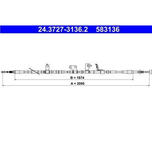 24.3727-3136.2  Käsipiduri tross ATE 