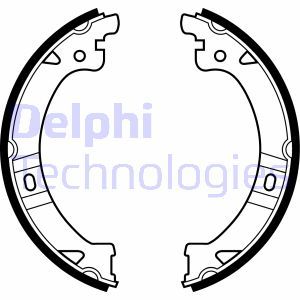 LS1977 Piduriklotside komplekt,seisupidur DELPHI - Top1autovaruosad