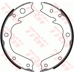 GS8497 Brake Shoe Set, parking brake TRW - Top1autovaruosad