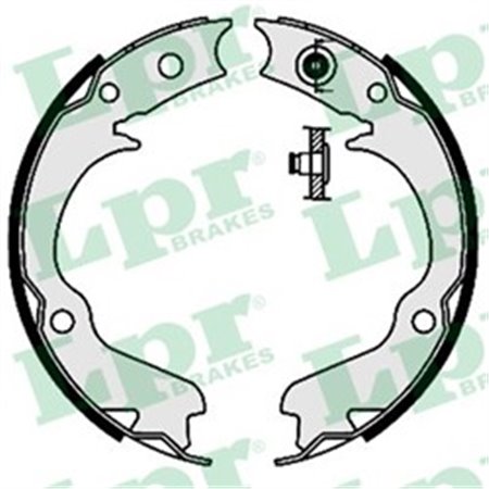 08360 Brake Shoe Set, parking brake LPR