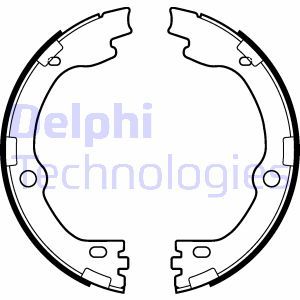 LS2119 Brake Shoe Set, parking brake DELPHI - Top1autovaruosad