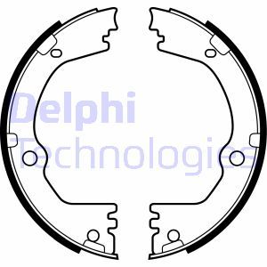 LS2090 Brake Shoe Set, parking brake DELPHI - Top1autovaruosad