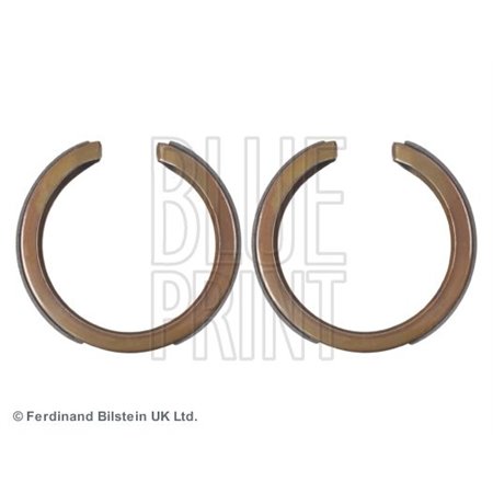 ADG04129 Brake Shoe Set, parking brake BLUE PRINT