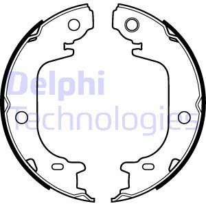 LS2122 Jarrukenkäsarja, seisontajarru DELPHI - Top1autovaruosad