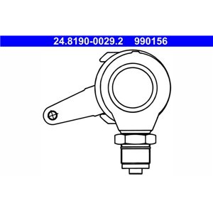 24.8190-0029.2  Disc brake caliper ATE 