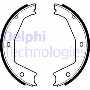 LS1954 Комплект тормозных колодок, стояночный тормоз DELPHI     