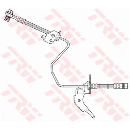 PHD566 Brake Hose TRW