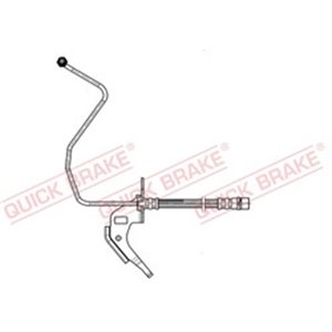 QB35 914  Flexible brake hoses QUICK BRAK - Top1autovaruosad