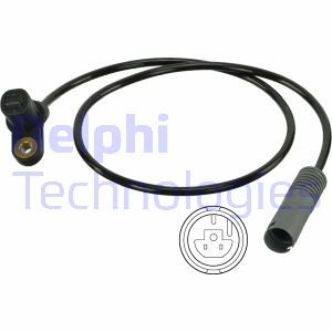 SS20006 Sensor, wheel speed DELPHI - Top1autovaruosad