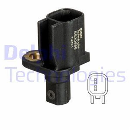SS20586 ABS-sensor bak L/R passar: VOLVO C30, C70 II, S40 II, V50 FORD C