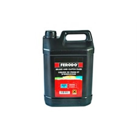 FBX500A Pidurivedelik DOT4 (5L) [kuiv: 249°C, märg: 158°C SAE 1350, ISO/D