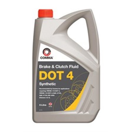DOT 4 SYNT. 5L Brake fluid DOT4 (5L) [dry: 270°C, wet: 160°C, viscosity: 1350mm²