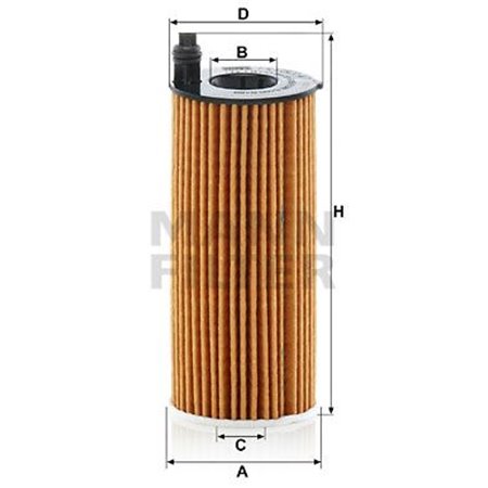 HU 6014/1 Z  Oil filter MANN FILTER 
