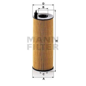 HU 721/5 x Масляный фильтр MANN-FILTER - Top1autovaruosad