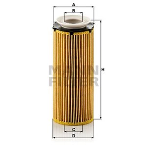 HU 720/3 x Масляный фильтр MANN-FILTER - Top1autovaruosad