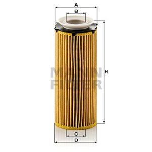 HU 720/3 x Õlifilter MANN-FILTER - Top1autovaruosad