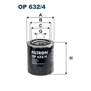 OP 632/4 Oil Filter FILTRON - Top1autovaruosad