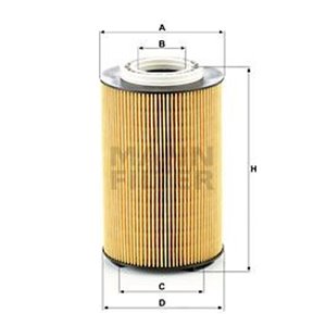 HU 1291/1 Z  Oil filter MANN FILTER 