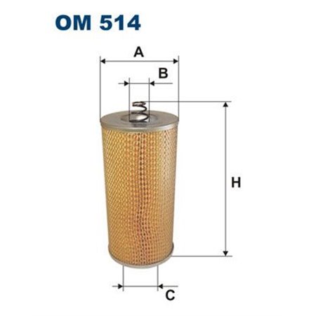 OM 514 Öljynsuodatin FILTRON