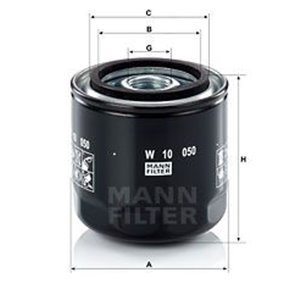 W 10 050   MANN FILTER 